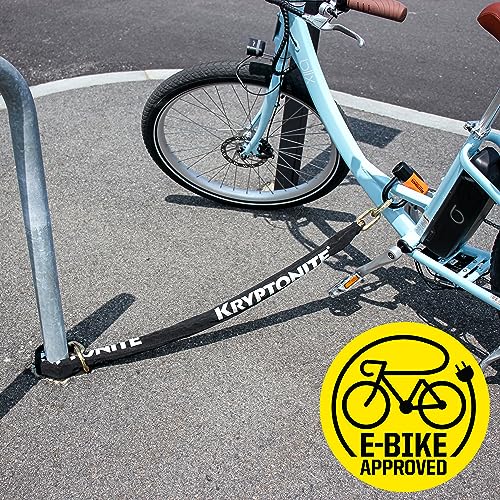 Schlage Chain Lock for Bikes & E-Bikes - Heavy Duty 4.2ft Security Chain with Keys