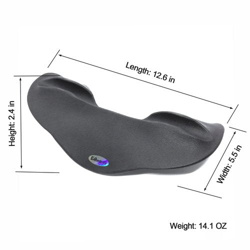 Barbell Squat Pad Shoulder Pad 1 In Professional TPE Dumbbell Squat Protective Cover Protection Pad Protector (Black) (Black)