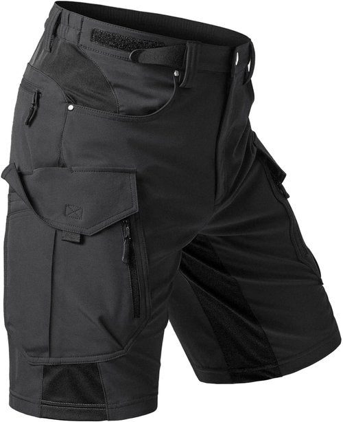 Moosehill Men's Hiking Cargo Shorts - Quick-Dry, Lightweight Stretch for Outdoor Adventures | 9 Pockets
