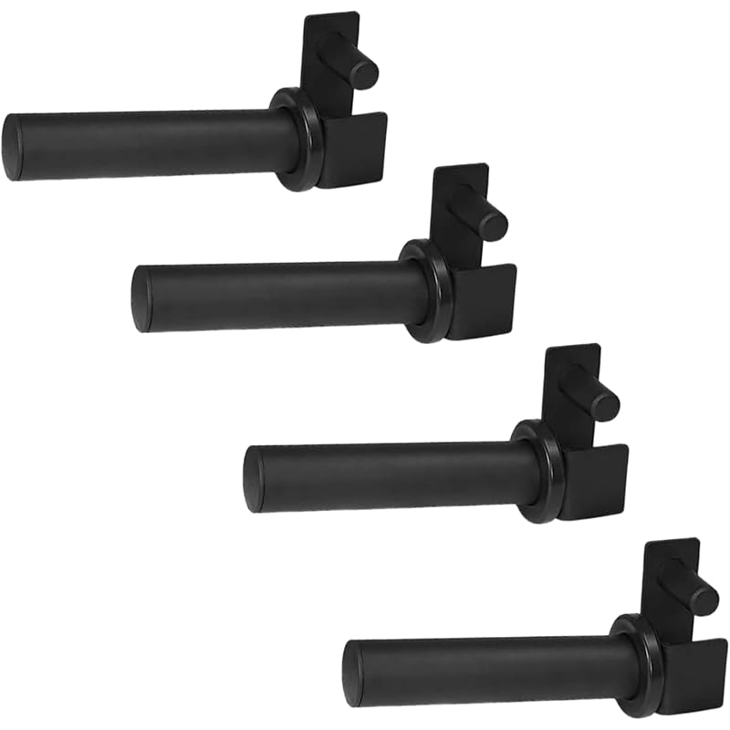 Yes4All Power Rack Attachments Set: J-Hooks & 2x2 Plate Holders – D. Variation