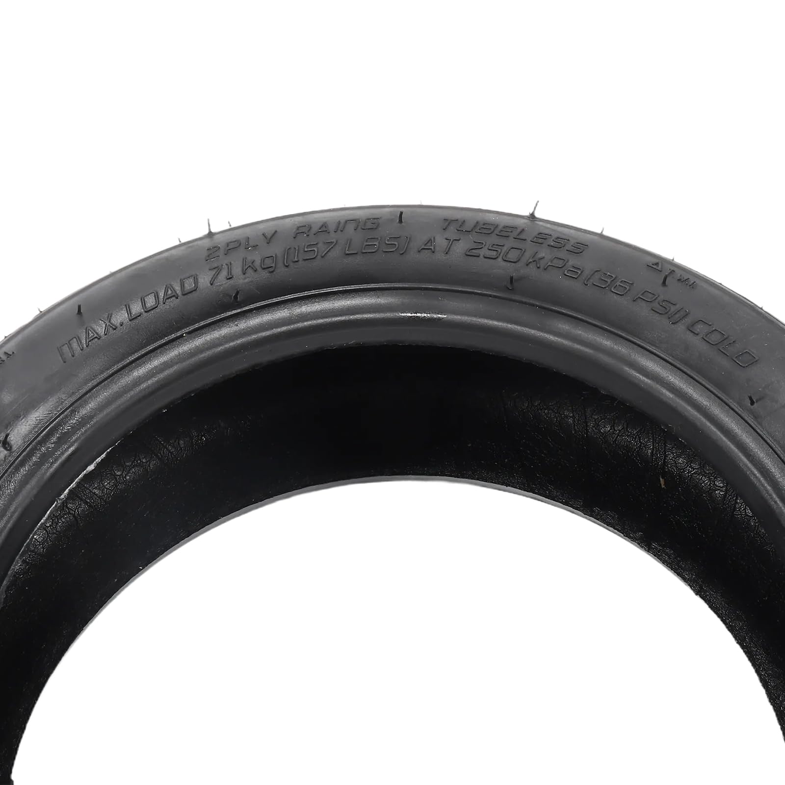 Relibupdater 10x2.70-6.5 Tubeless Tire, Vacuum Tyres for 10 Inch Scooter Wheel, 70/65-6.5 Electric Scooter Tires Wear-Resistant Thickened Balance Scooter Wheels Replacement parts