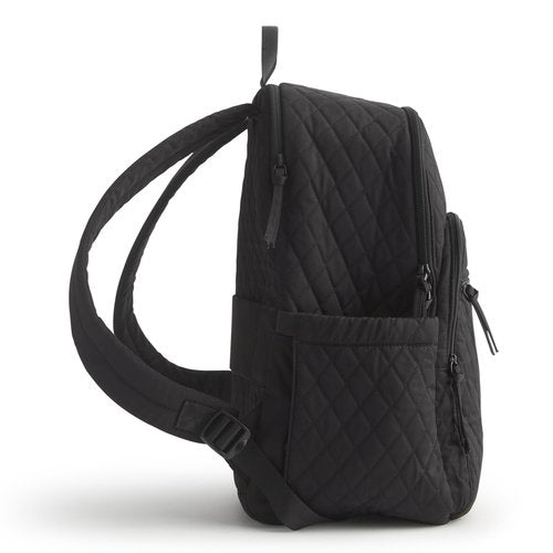 Vera Bradley Women's Premium Cotton Bancroft Backpack, Moonless Night, One Size