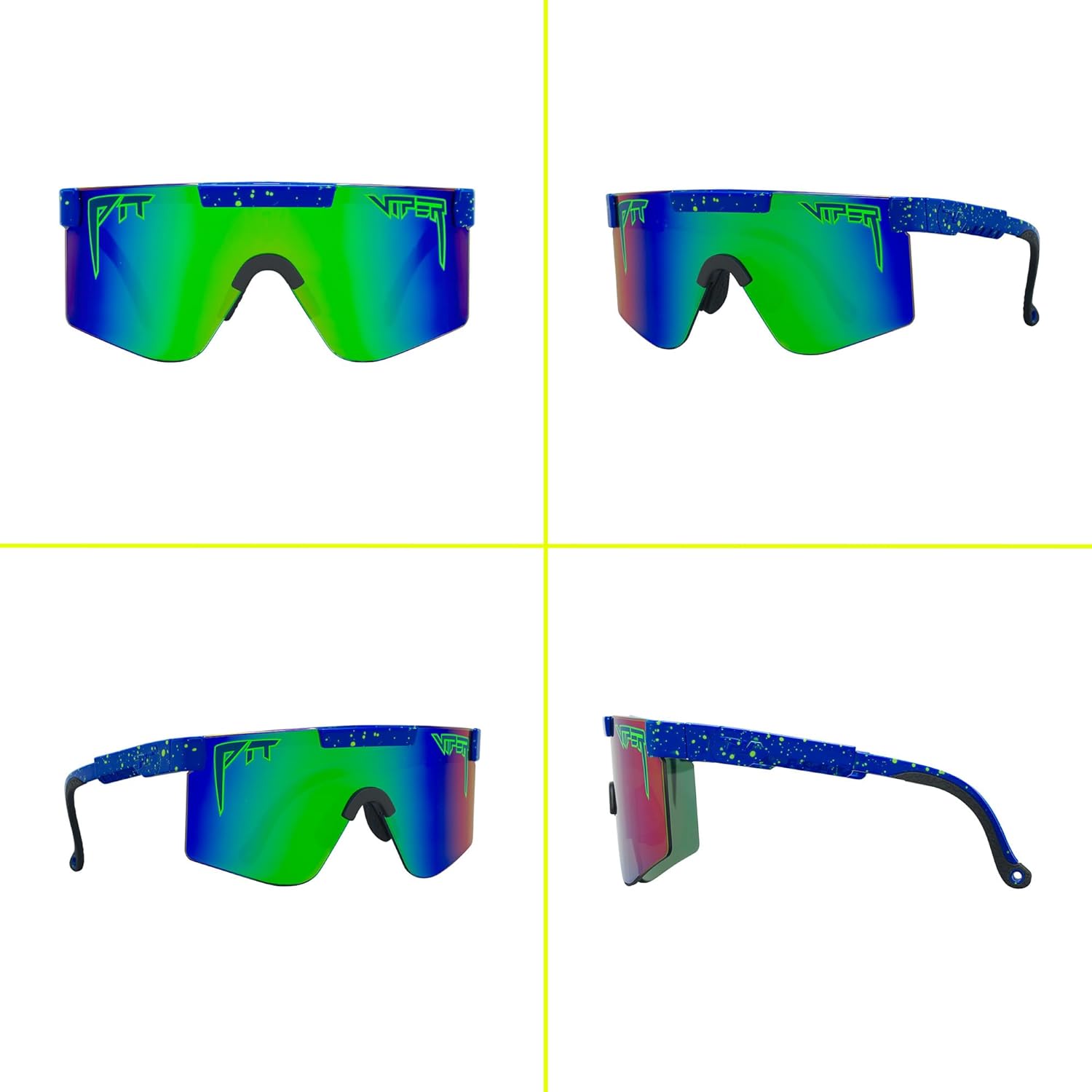 Pit Viper Sunglasses - Polarized Kids' Sunglasses for Ages 3-8 | Indestructible Frame & No Slip Grip