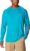Columbia Men's PFG Terminal Tackle Long Sleeve Fishing Shirt - Lightweight & Quick-Dry