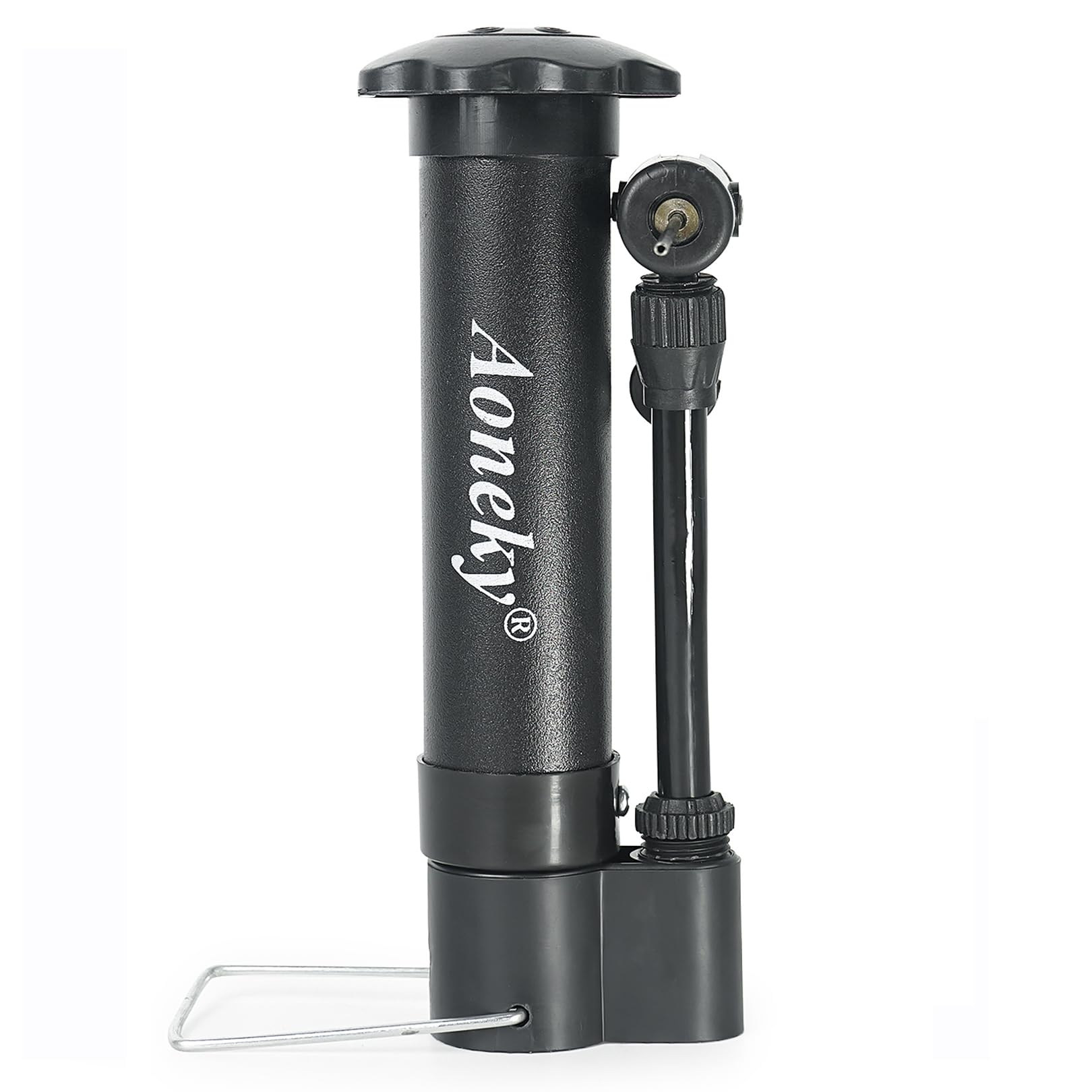 Aoneky Mini Hand Pump for Sports Balls, 5.75 Inch Portable Air Pump with Ball-Safe Needle, 11 PSI Manual Pump for Basketball Soccer Volleyball