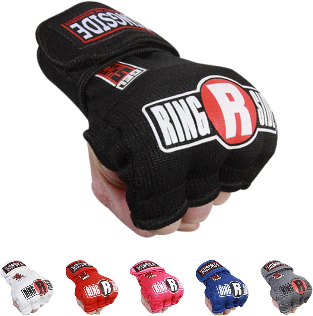 Ringside Gel Shock Quick Wraps - Impact-Absorbing Hand Wraps for Boxing, MMA & Martial Arts | Secure Support