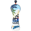 LZFAN Golf Club Head Cover Golf Head Cover Driver Headcover Fairway Wood Headcover Hybrid Club Head Cover AIOHA Blue