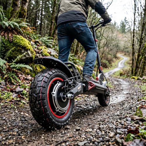 Bnineteenteam 10 Inch 48V 800W Electric Scooter Hub Motor Rear Wheel Off-Road