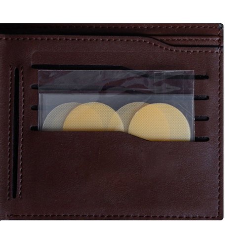 DoHope 25Pairs Mens Nipple Concealer Protector Invisible Nipple Covers Prevent Nipple Chafing Sticker Patch 3cm / 3.5cm (4.5CM Nude)