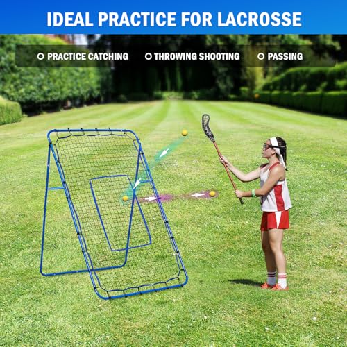 6FTx4FT Multi-Sport Rebounder Net for Volleyball, Lacrosse, Baseball, Soccer Training