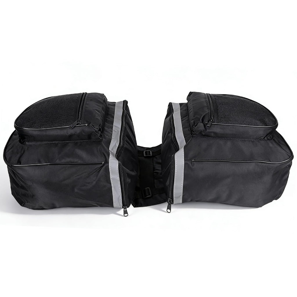 Yuecoom Bicycle Panniers, Bike Bag, Bicycle Rack Bag Bike Rear Carrier, 25L Waterproof Mountain Road Bike Rack Rear Seat Tail Carrier Trunk Doubility Pannier Bag