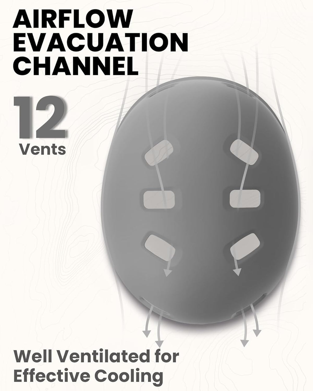 OutdoorMaster MIPS Skateboard Helmet - Lightweight, Ventilated Multi-Sport Design with Removable Liners