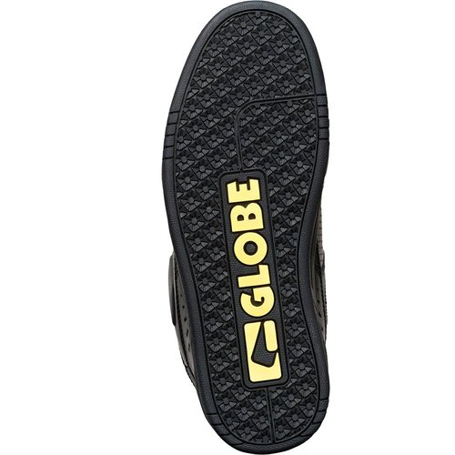 Globe Fusion Mens Footwear, Color: Onyx/Citrus (GBFUS-Onyx_Citrus)