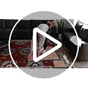 Big Floors Dark Oak SnapLock Portable Dance Floor Kit 3'x3' 9 sq ft