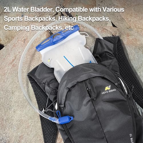 Hydration Bladder 2L for Hiking Running Vest - Blue, Water Reservoir