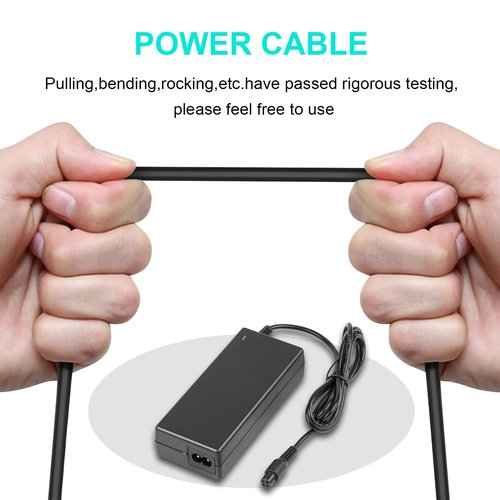 Fancy Buying 4 Prong Scooter Charger 63V 1.1A for Segway Ninebot S/S-MAX/Mini lite/Mini PRO, Compatible with Ninebot by Segway Go Kart Kit,Gokart PRO 54V(15S) Lithium Battery