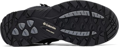 Columbia Women's Newton Ridge Waterproof Hiking Boots - Lightweight Comfort, Black/Chalk, Size 8.5