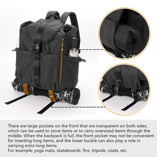 EKE Gym Yoga Tennis Backpack Sport Gift Versatile for Travel Commuting Swim Skateboard Badminton Casual Waterproof Women Men