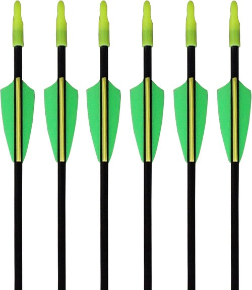 GPP 28-Inch Fiberglass Archery Target Arrows - Ideal Practice Arrows for Youth Recurve Bows