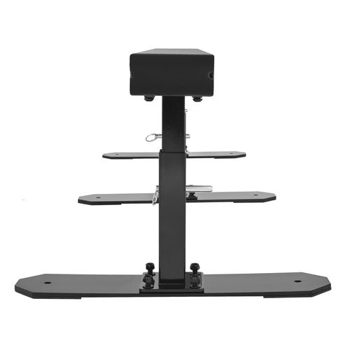 KUAFU 6ft Long Flat Bar Skate Rail, Portable Skateboard Ramp Grind Rail, Detachable Skatepark Grind Rail, for BMX, Scooters, Snowboard and Roller Skating - Adjustable Height