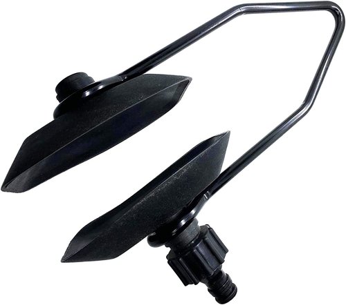 ISURE MARINE Outboard Motor Water Flusher - Universal Rectangular Boat Ear Muff Engine Flusher
