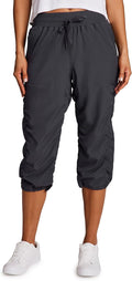 RBX Active Capri Pants - Lightweight Stretch Joggers for Women | Casual Drawstring Design