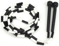 K-Roo Sports Jump Rope - Durable Plastic Beaded Design for Enhanced Grip | Perfect for Fitness