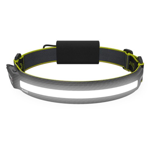 OPTIMAL VENTURES LITEBAND PRO Rechargeable LED Headlamp, 1400 Lumens, 210° Wide Beam, PureHD High CRI Light, Hard Hat Compatible, Professional No-Bounce Fit, IPX5 Weather Resistant, Carbon