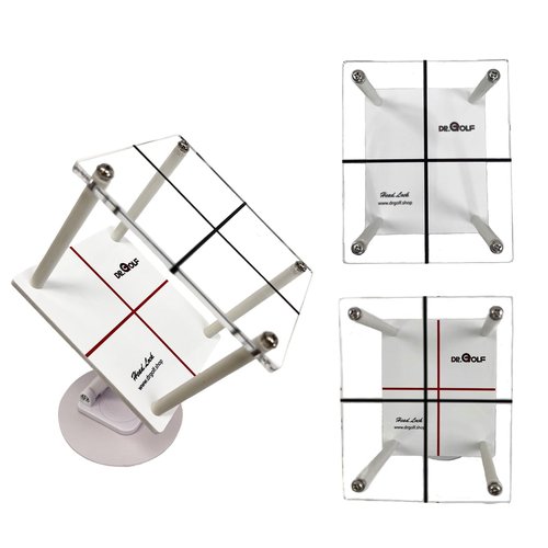 Golf Swing Training Head Stabilizator for Keep Your Head Still and Maintain Your Spine Angle. Patented Design, PGA Recommended for Golfers of All Levels