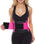 YIANNA Women Waist Trainer Belt - Slimming Sauna Waist Trimmer Belly Band Sweat Sports Girdle Belt Weight loss, YA8003-Rose-M