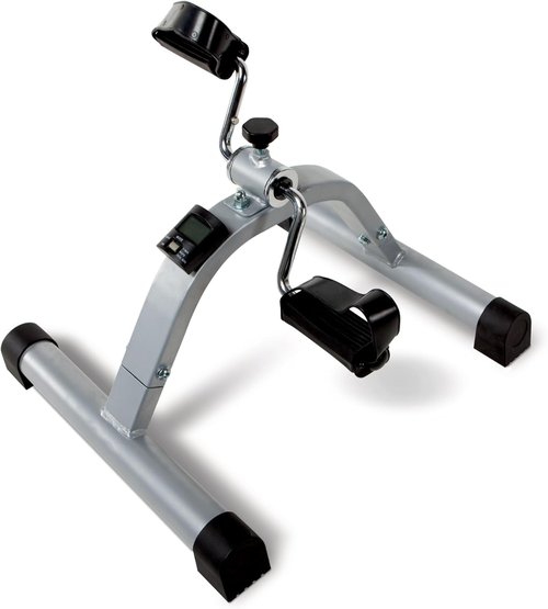 Marcy Under Desk Mini Pedal Cycle - Adjustable Magnetic Resistance for Legs & Arms | Compact Design
