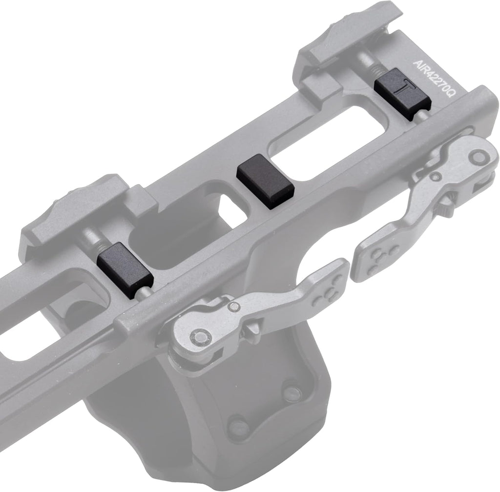 UTG ACCU-SYNC QR Scope Mount - 34mm, X-High Pro, 70mm Offset - Sleek Black Finish