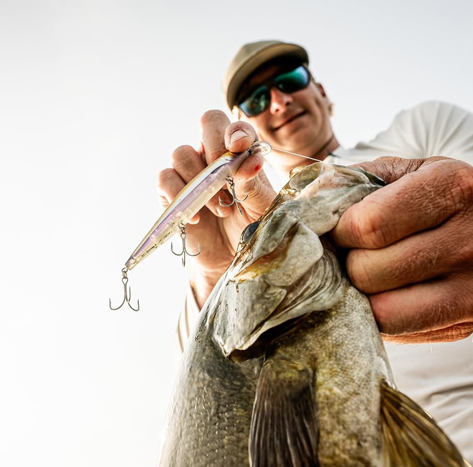 Rapala Precision Xtreme Mavrik Jerkbait, Hard Bait Lure, Bass Walleye Pike Fishing Lure, Twitch and Pause, 4-3/8", Metallic Silver