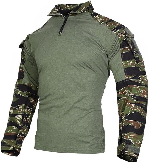 EMERSONGEAR Men's Tactical Shirt - Gen3 Quick-Dry Long Sleeve Combat BDU Top for Airsoft & Paintball