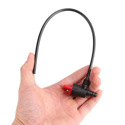 10L0L Fuel Siphon Pickup Tube for Club Car DS 1992-up, Precedent 2005-2008 Gas Golf Cart, with Shut-Off Valve, Replace OEM 1018969-01, 101896901, 6725, 8969