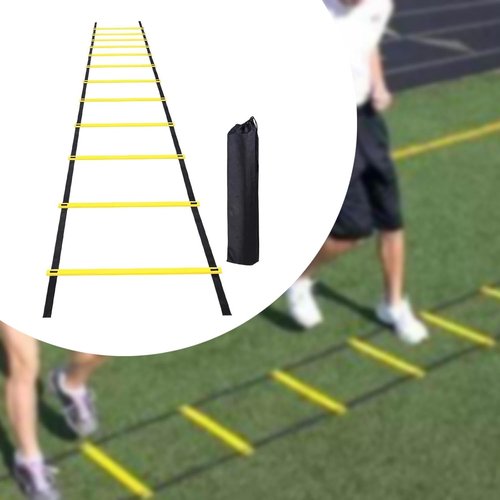 Colaxi Agility Ladder - Folding Balance Training Tool for Soccer & Volleyball | Instant Setup