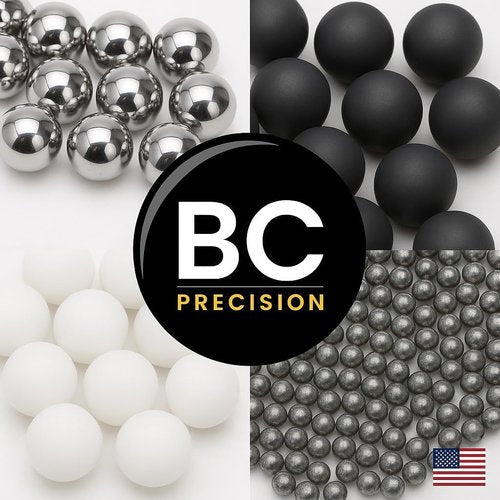 BC Precision | 1000 Ct Silver Zinc Plated Metal BBS | 4.5mm (.177 Cal) for Air Guns