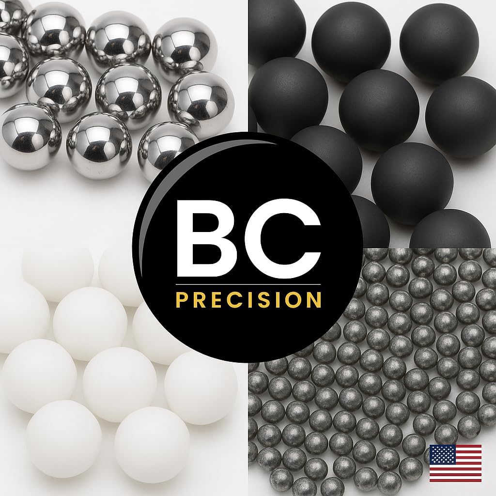 BC Precision Silver Zinc & Copper Plated BBS - Premium Match Grade .177 Cal 4.5mm for Target Shooting
