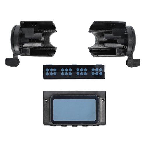 Karlak 8 Inch Electric Scooter LCD Display Monitor Cover ive Guard with Accelerator Brake Thumb Handle