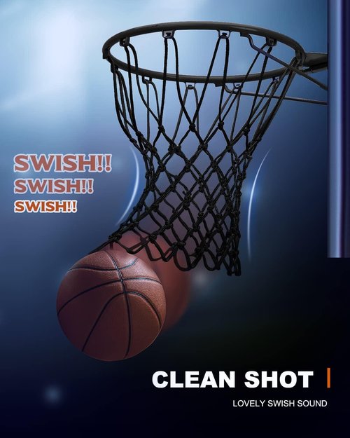 Heavy Duty Basketball Net Replacement by [Brand Name] - Professional Quality for Indoor/Outdoor Use | All-Weather Design