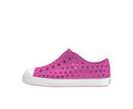 Native Shoes Unisex-Kids Jefferson Sneakers, Samba Pink/Shell White, 5 Big Kid