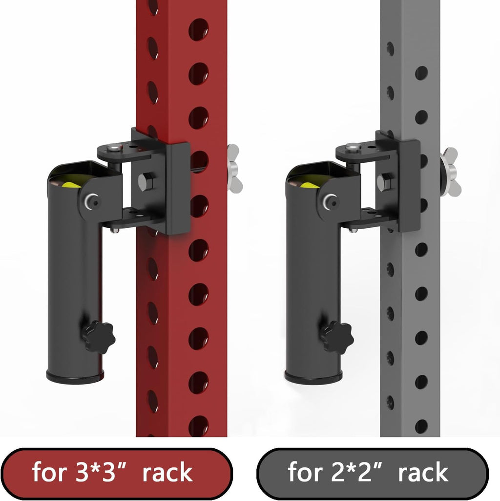 SYL Fitness Landmine Attachment - T-Bar Row Base for 2x2 & 3x3 Inch Power Racks