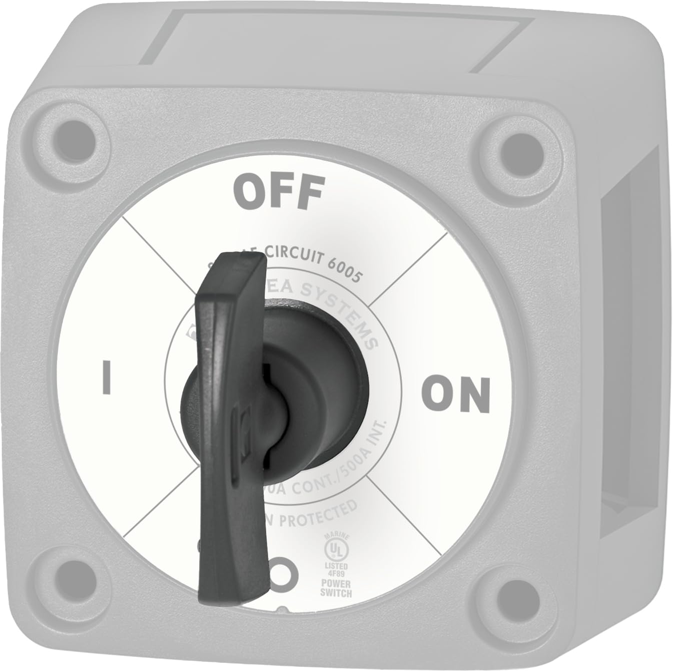 Blue Sea Systems Battery Switch Key Replacement - Fits m-Series 6005200 | Black Color