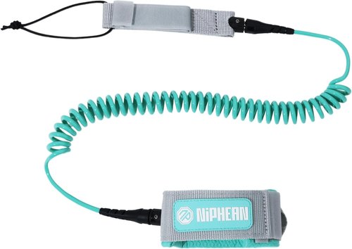 Niphean Paddle Board Leash - 3-10ft Coiled Elastic Ankle Strap | Durable & Tangle-Free Design