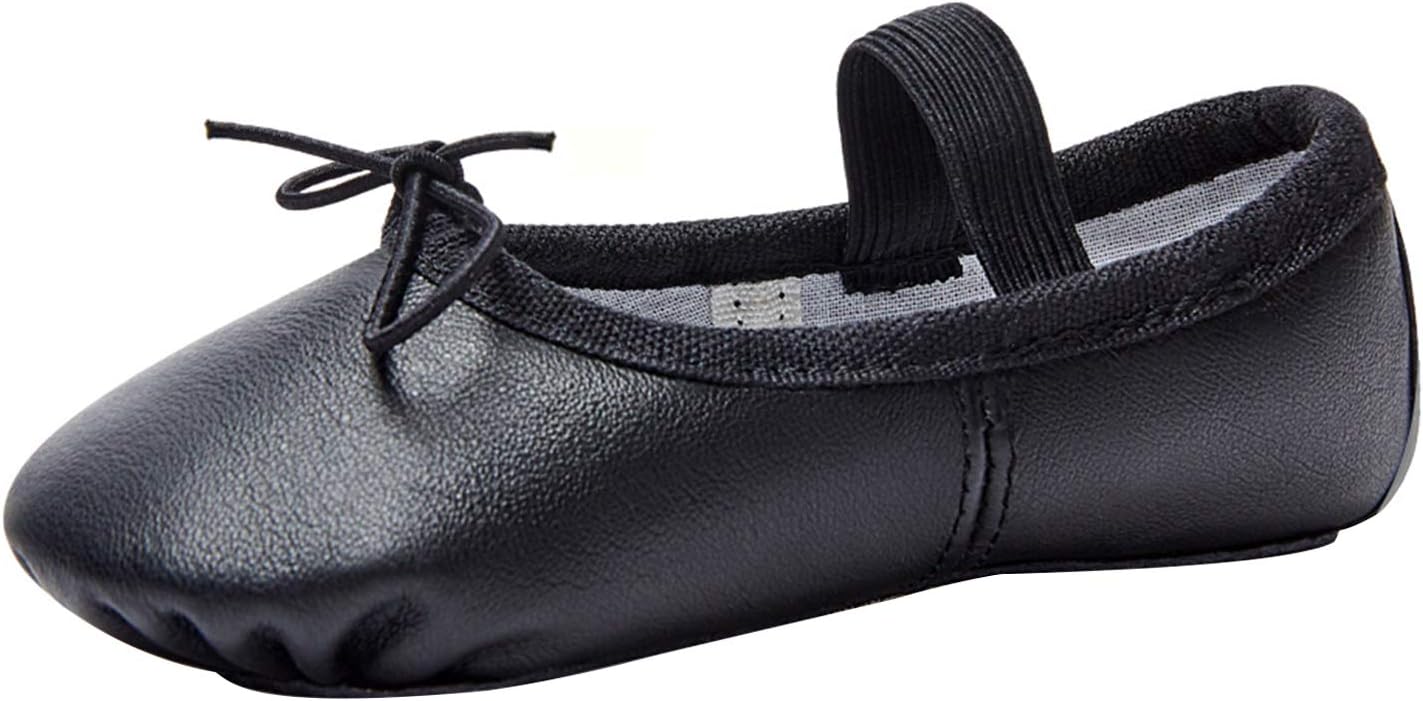 Stelle Ballet Shoes for Girls - Genuine Leather Dance Slippers for Toddlers & Kids | Stylish Comfort