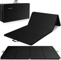 BalanceFrom 10x4 Feet Folding Gymnastics Mat - 2-Inch Thick Vinyl Pad with Handles for Tumbling, Yoga & Home Workouts