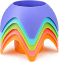 Uarzt Beach Vacation Essentials - 5-Pack Sand Coasters Drink Cup Holders | Multicolor Must-Haves for Summer Fun