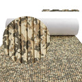 HZCHIONE Camouflage EVA Foam Boat Flooring 94.5x35.5 Inches Self-Adhesive Non-Slip Deck Mat for Kayak Yacht & Motorboat