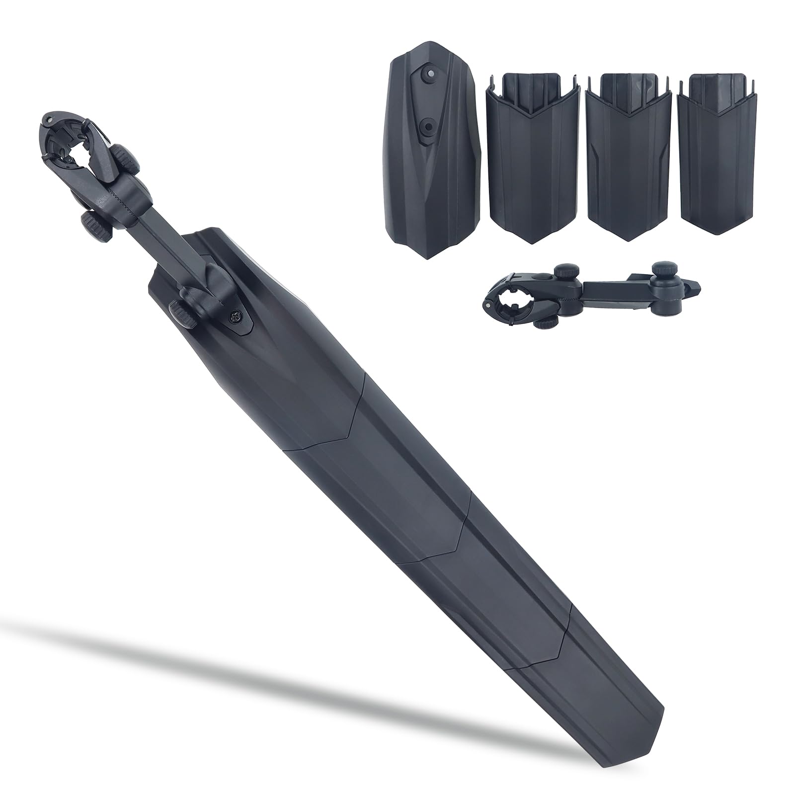 WEEROCK Rear Bike Fender Adjustable Bicycle Mudguard for 24 26 28 Inch Bicycle, Mountain Bike,MTB, 700C Road Bike