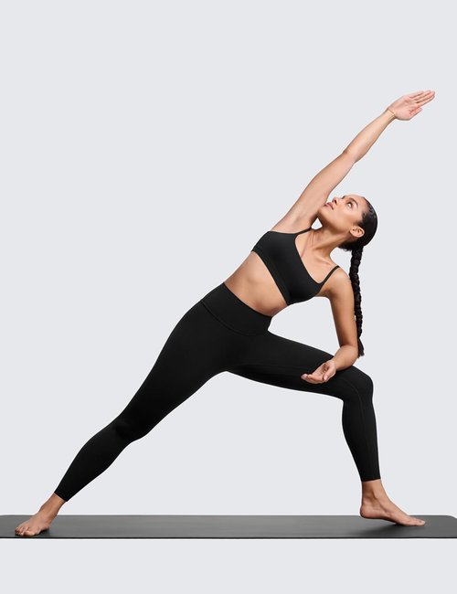 CRZ YOGA SculptAir Yoga Leggings - High Waisted, No Front Seam, Buttery Soft, 25" for Women